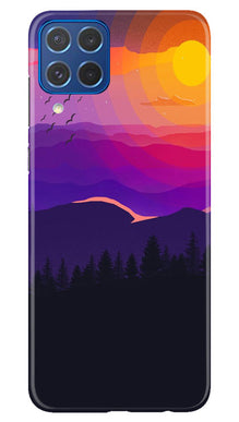 Sun Set Mobile Back Case for Samsung Galaxy M62 (Design - 248)