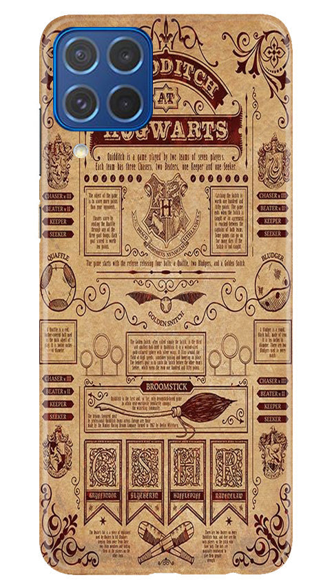 Hogwarts Mobile Back Case for Samsung Galaxy M62 (Design - 266)
