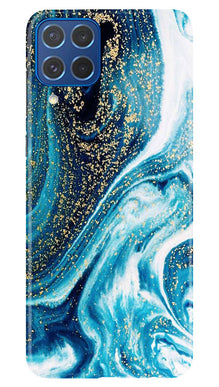 Marble Texture Mobile Back Case for Samsung Galaxy M62 (Design - 270)