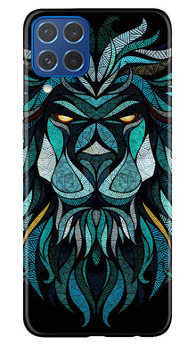 Lion Mobile Back Case for Samsung Galaxy M62 (Design - 276)