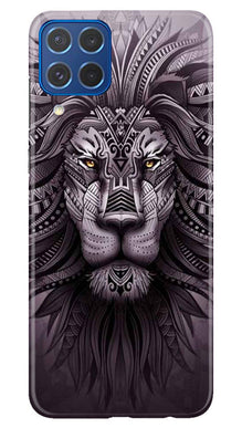Lion Mobile Back Case for Samsung Galaxy M62 (Design - 277)