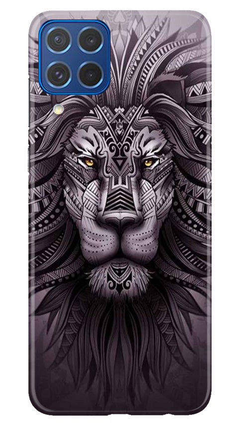 Lion Mobile Back Case for Samsung Galaxy M62 (Design - 277)