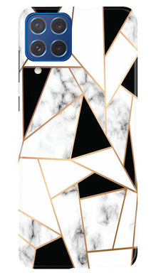 Marble Texture Mobile Back Case for Samsung Galaxy M62 (Design - 284)