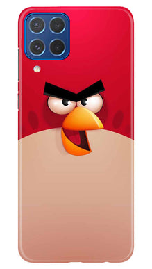 Angry Bird Red Mobile Back Case for Samsung Galaxy M62 (Design - 287)