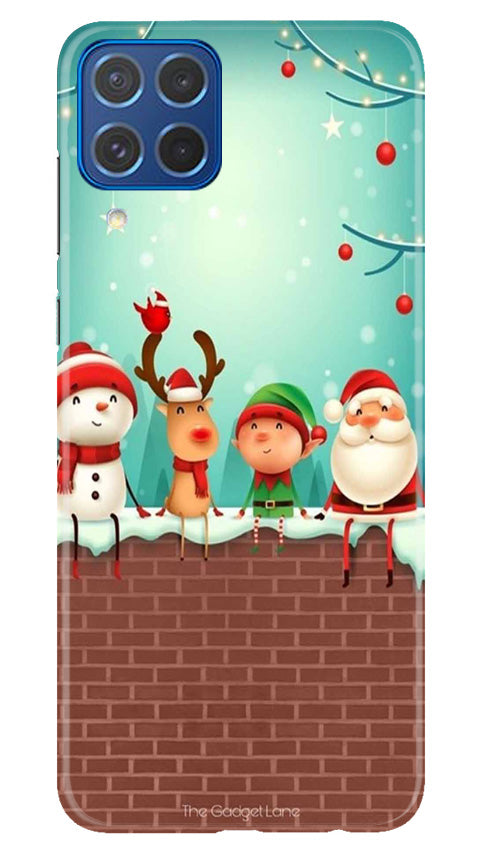Santa Claus Mobile Back Case for Samsung Galaxy M62 (Design - 296)