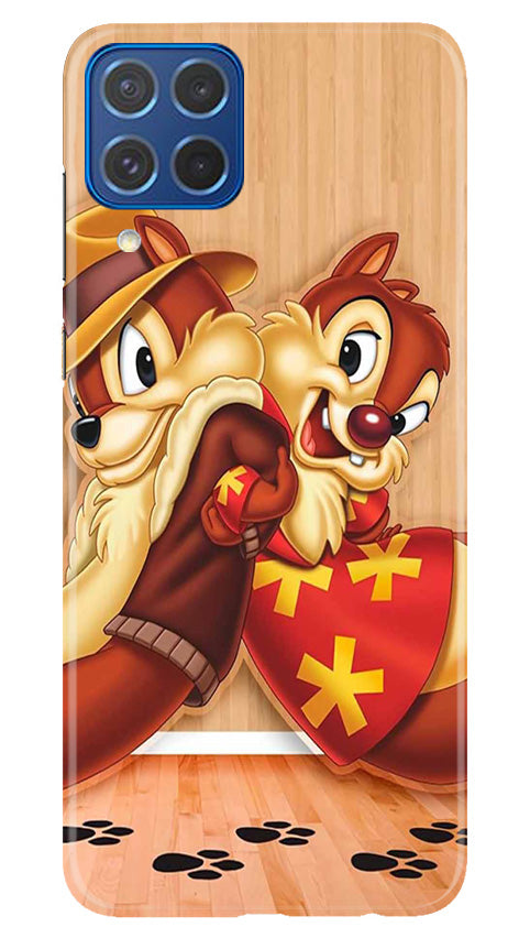Chip n Dale Mobile Back Case for Samsung Galaxy M62 (Design - 297)