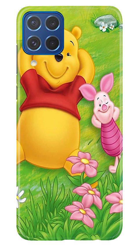 Winnie The Pooh Mobile Back Case for Samsung Galaxy M62 (Design - 308)