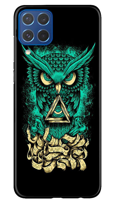 Owl Mobile Back Case for Samsung Galaxy M62 (Design - 317)