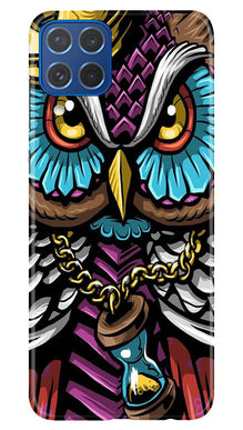 Owl Mobile Back Case for Samsung Galaxy M62 (Design - 318)