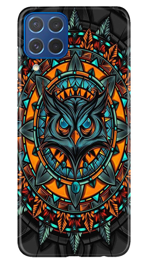 Owl Mobile Back Case for Samsung Galaxy M62 (Design - 319)