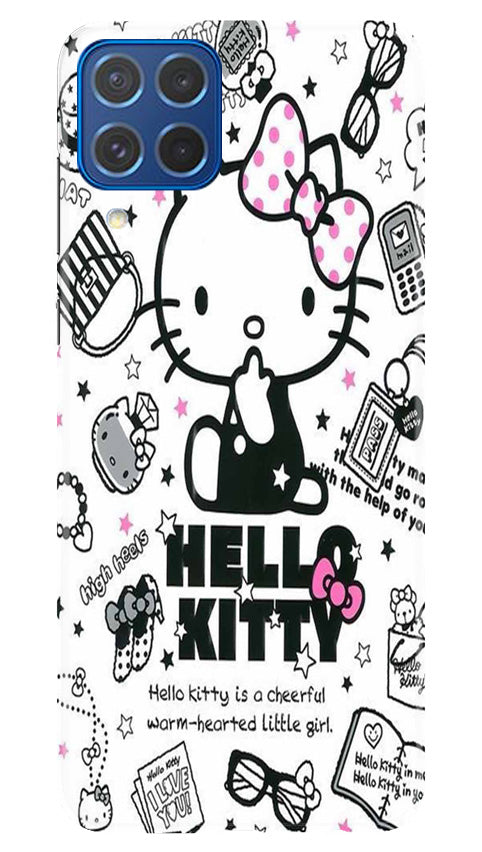 Hello Kitty Mobile Back Case for Samsung Galaxy M62 (Design - 320)