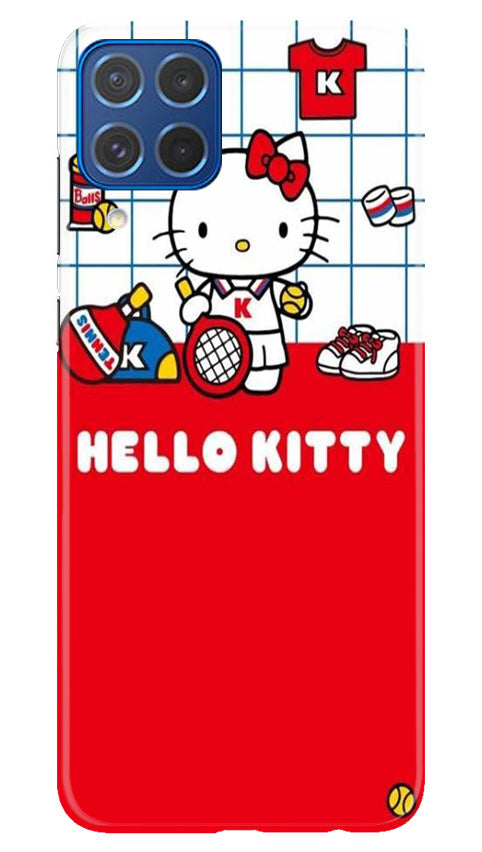 Hello Kitty Mobile Back Case for Samsung Galaxy M62 (Design - 322)