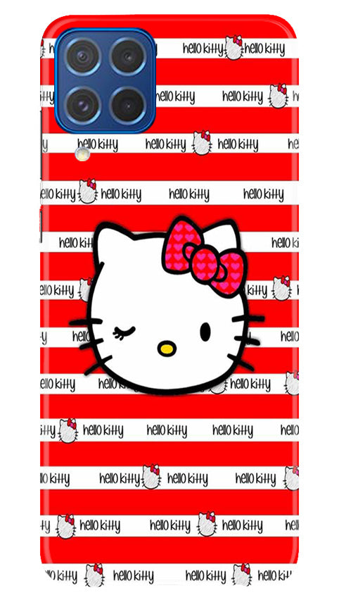 Hello Kitty Mobile Back Case for Samsung Galaxy M62 (Design - 323)