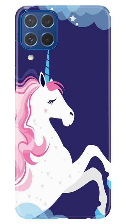 Unicorn Mobile Back Case for Samsung Galaxy M62 (Design - 324)