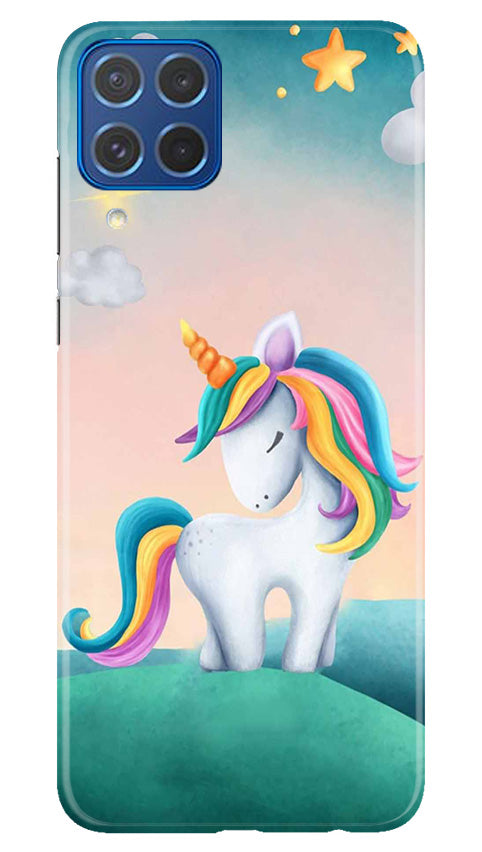 Unicorn Mobile Back Case for Samsung Galaxy M62 (Design - 325)