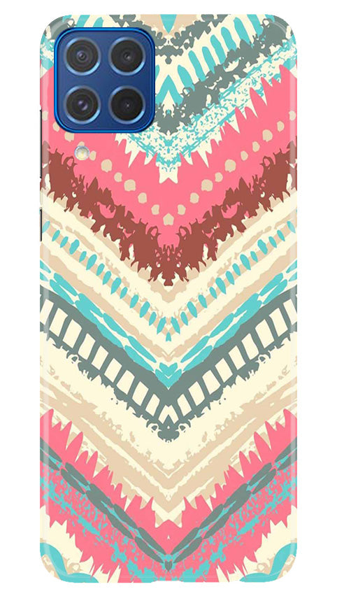 Pattern Mobile Back Case for Samsung Galaxy M62 (Design - 327)