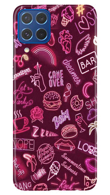 Party Theme Mobile Back Case for Samsung Galaxy M62 (Design - 350)