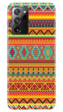 Zigzag line pattern Mobile Back Case for Samsung Galaxy Note 20 (Design - 4)