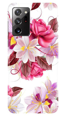 Beautiful flowers Mobile Back Case for Samsung Galaxy Note 20 Ultra (Design - 23)
