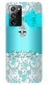 Shinny Blue Background Case for Samsung Galaxy Note 20