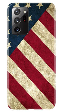 America Mobile Back Case for Samsung Galaxy Note 20 Ultra (Design - 79)