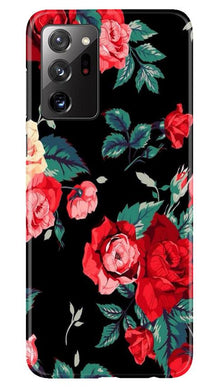 Red Rose2 Mobile Back Case for Samsung Galaxy Note 20 Ultra (Design - 81)