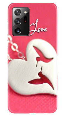 Just love Mobile Back Case for Samsung Galaxy Note 20 (Design - 88)