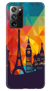 Eiffel Tower2 Mobile Back Case for Samsung Galaxy Note 20 (Design - 91)