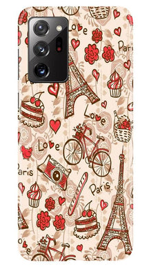 Love Paris Mobile Back Case for Samsung Galaxy Note 20 Ultra  (Design - 103)