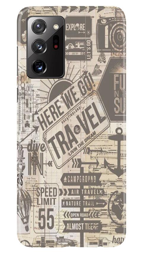 Travel Case for Samsung Galaxy Note 20 Ultra  (Design - 104)