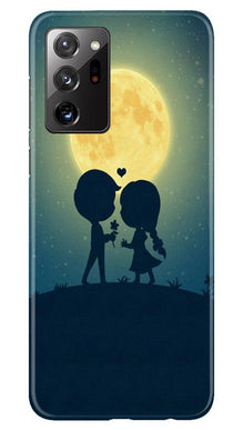 Love Couple Mobile Back Case for Samsung Galaxy Note 20  (Design - 109)
