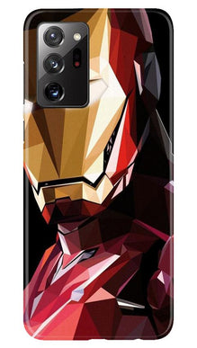 Iron Man Superhero Mobile Back Case for Samsung Galaxy Note 20 Ultra  (Design - 122)