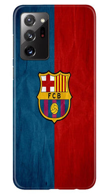 FCB Football Mobile Back Case for Samsung Galaxy Note 20  (Design - 123)