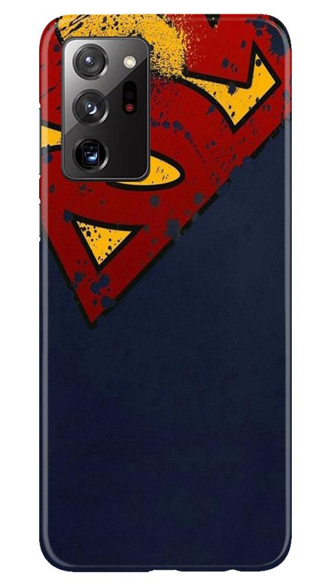 Superman Superhero Case for Samsung Galaxy Note 20(Design - 125)