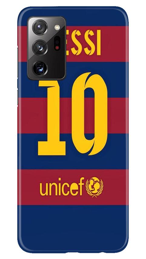 Messi Case for Samsung Galaxy Note 20 Ultra  (Design - 172)