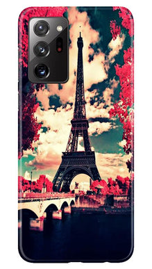 Eiffel Tower Mobile Back Case for Samsung Galaxy Note 20 (Design - 212)
