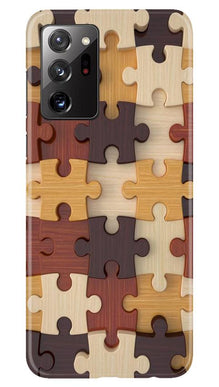 Puzzle Pattern Mobile Back Case for Samsung Galaxy Note 20 (Design - 217)