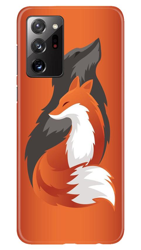 Wolf  Case for Samsung Galaxy Note 20 Ultra (Design No. 224)