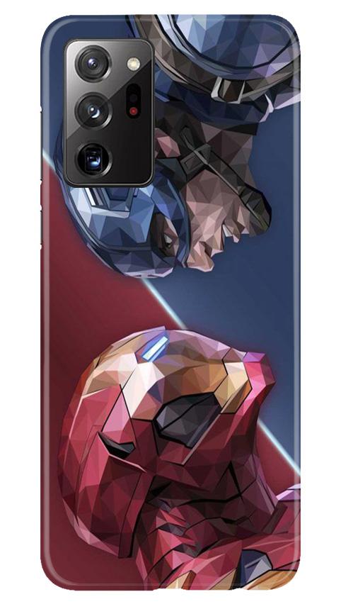 Ironman Captain America Case for Samsung Galaxy Note 20 (Design No. 245)