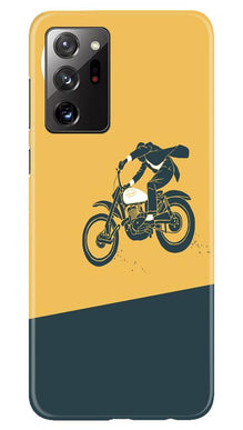 Bike Lovers Mobile Back Case for Samsung Galaxy Note 20 (Design - 256)