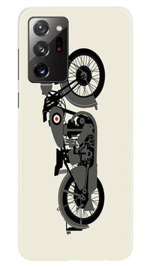 MotorCycle Mobile Back Case for Samsung Galaxy Note 20 (Design - 259)