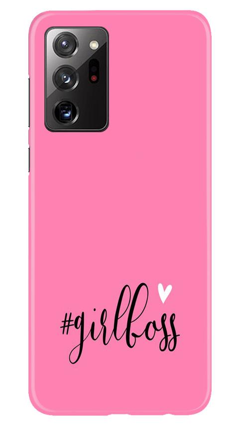 Girl Boss Pink Case for Samsung Galaxy Note 20 (Design No. 269)