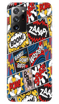 Boom Mobile Back Case for Samsung Galaxy Note 20 (Design - 302)
