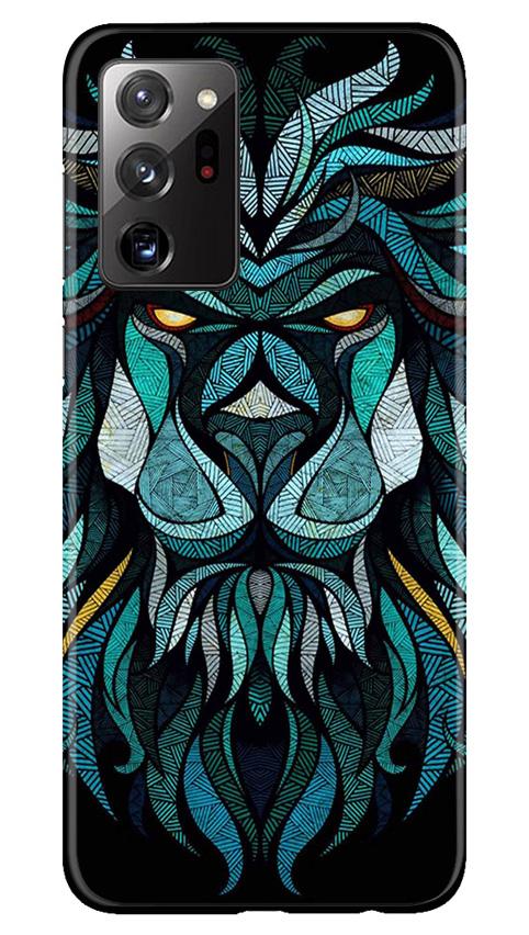 Lion Mobile Back Case for Samsung Galaxy Note 20 (Design - 314)