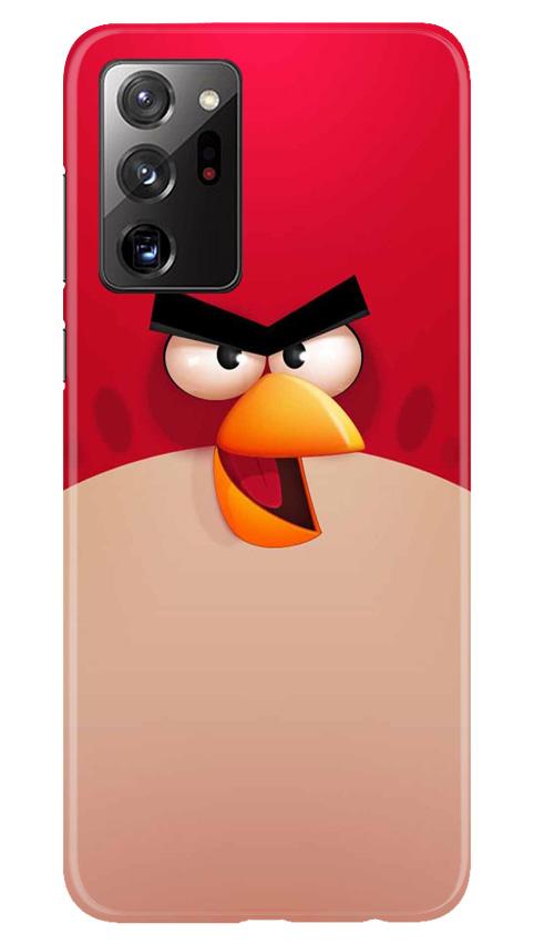 Angry Bird Red Mobile Back Case for Samsung Galaxy Note 20 (Design - 325)