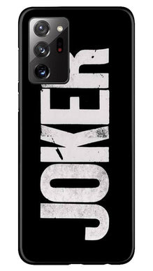 Joker Mobile Back Case for Samsung Galaxy Note 20 (Design - 327)