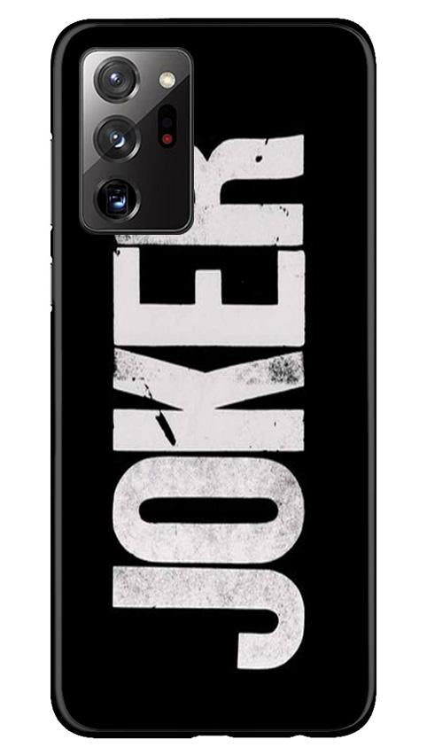 Joker Mobile Back Case for Samsung Galaxy Note 20 (Design - 327)