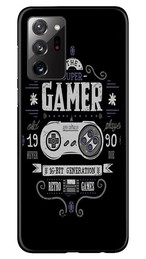 Gamer Mobile Back Case for Samsung Galaxy Note 20 Ultra (Design - 330)