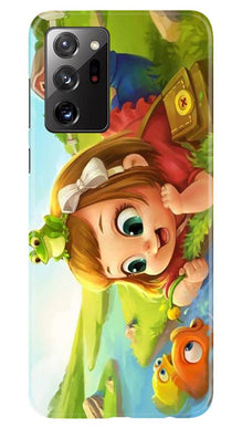 Baby Girl Mobile Back Case for Samsung Galaxy Note 20 (Design - 339)