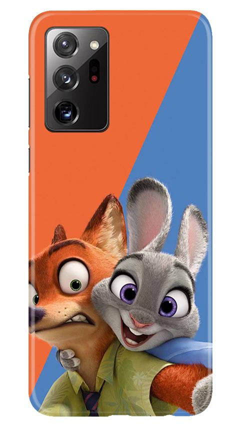 Cartoon Mobile Back Case for Samsung Galaxy Note 20 (Design - 346)